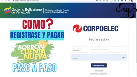 corpoelec portal de pagos